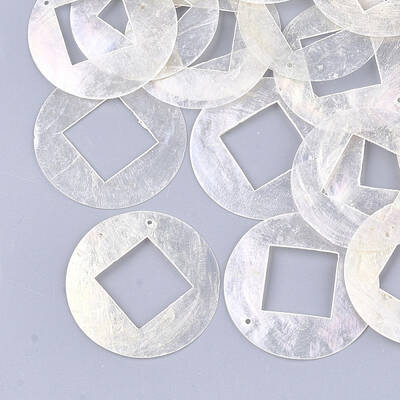 Capiz Shell Pendants