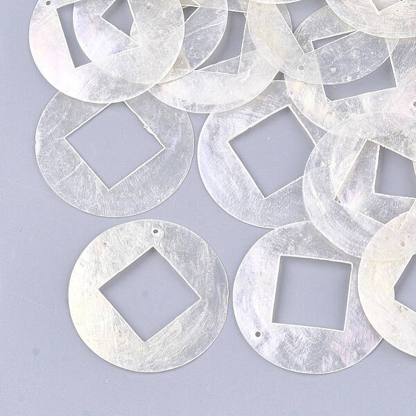 Capiz Shell Pendants