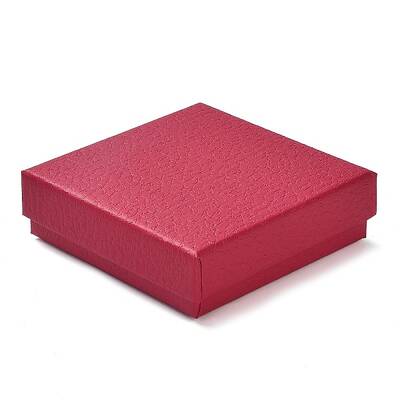 Square Cardboard Necklace Box