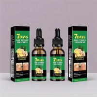 Ginger Nail Care Serum, 1/2 Counts Nail Strengthening Serum, Moisturize Nail, Soften Thick Nails, Nail Care Product for Women...