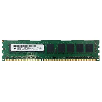 Micron MT9JSF25672AZ-1G4D1 | 2GB DDR3-1333MHz PC3-10600 ECC Unbuffered UDIMM CL9 1Rx8 1.5V 240-Pin Memory Module