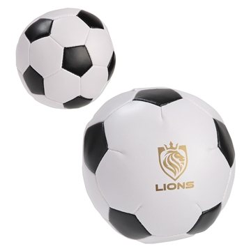 100 Custom Soccer Fiberfill Sports Ball - Soft Touch Vinyl