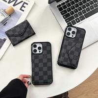 Card Holder Case Simple Protective Cover for iPhone 15 Pro Max Phone Case 16 Pro Protective Case 13 Exquisite 14 Plus Trendy ...