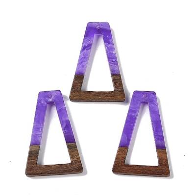 Resin & Wood Pendants
