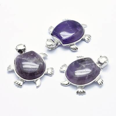 Natural Amethyst Pendant