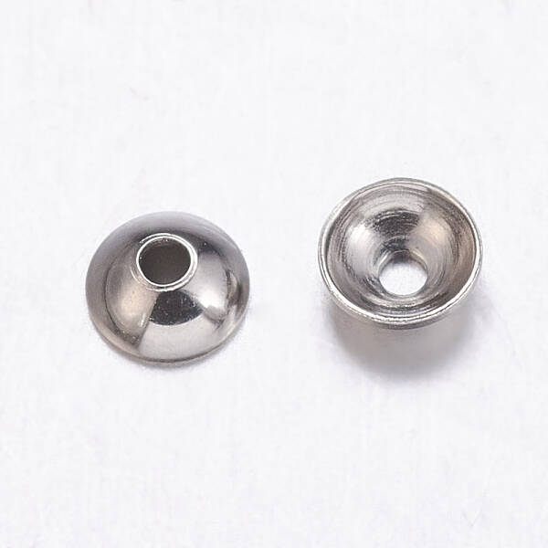 Tarnish Resistant 304 Stainless Steel Bead Caps