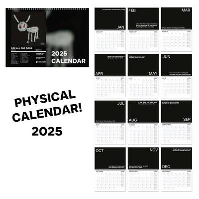Drake 'slime You Out' 2025 Wall Calendar | Hip Hop Song-inspired Calendar