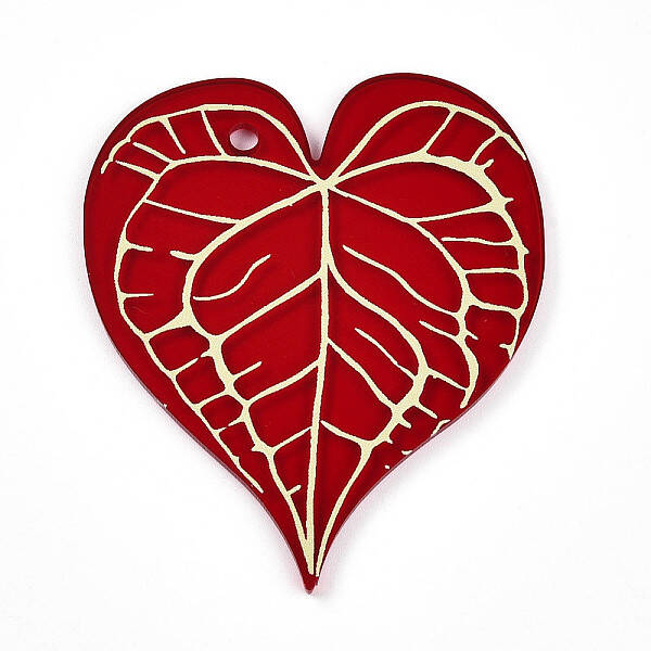 Transparent Printed Acrylic Pendants