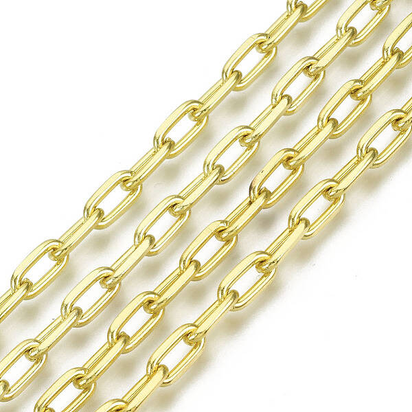 Unwelded Iron Paperclip Chains
