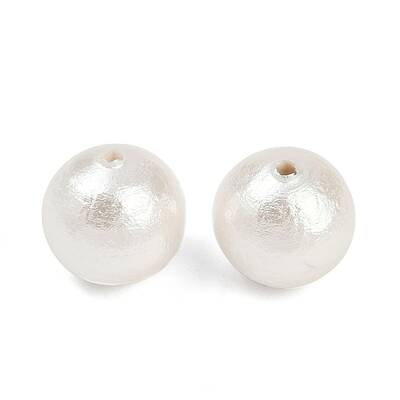 Compressed Cotton Pearl Beads