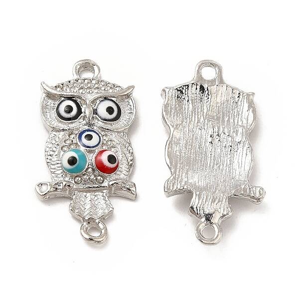Alloy Enamel Connector Charms