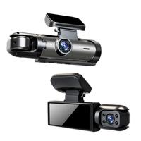 Full HD Car Camera, Automotive Dashcam with Front & Rear Camera, 3.16 Inch Screen Car Recorder with Gravity Sensor, Night-Vi...