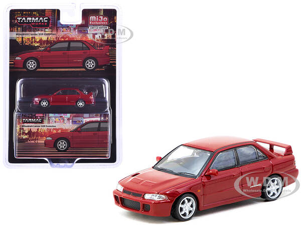 Mitsubishi Lancer GSR Evolution RHD (Right Hand Drive) Red \