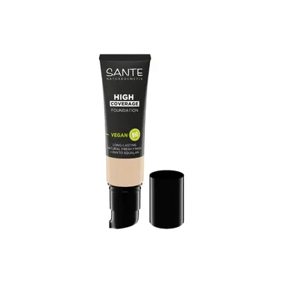 Sante High Coverage foundation, 03 Neutral Beige (25 ml)