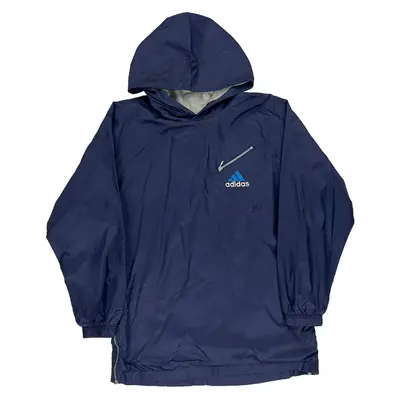 Sportswear Adidas Graphic Windbreaker - Large Blue Polyester