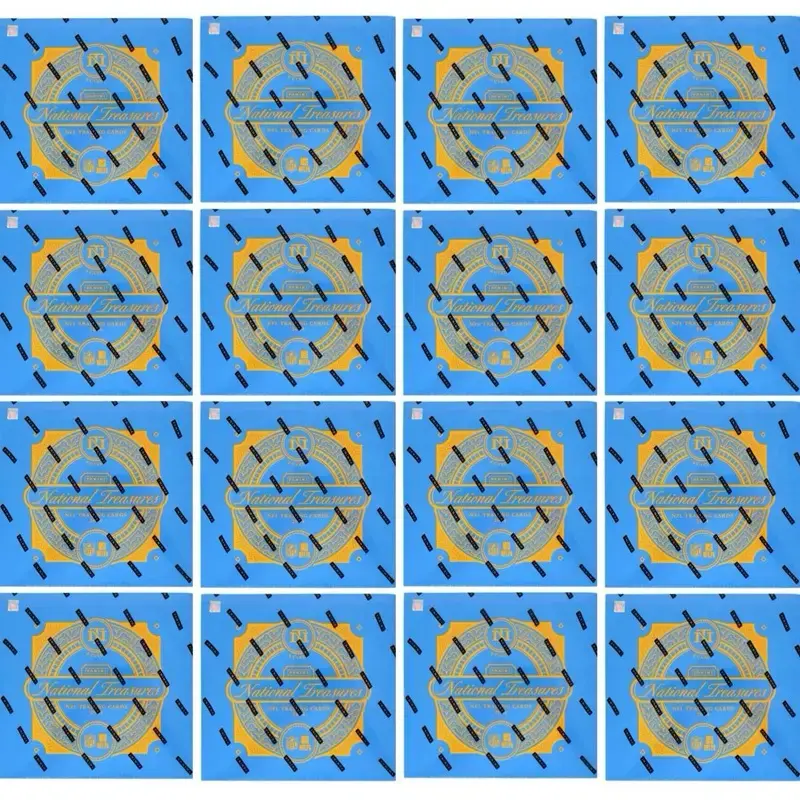 Pick Your Player 4 CASE 2024 Panini National Treasures Football Hobby 16 Box Card Break