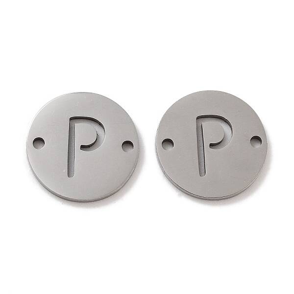 Non-Tarnish 201 Stainless Steel Hollow Flat Round Links