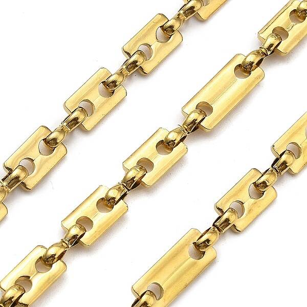 Ion Plating(IP) 304 Stainless Steel Rectangle Link Chains
