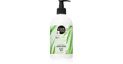 Organic Shop Organic Aloe & Milk Liquid Hand Soap 500 ml