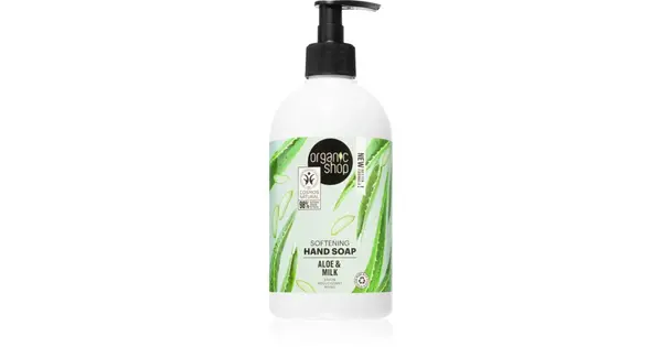 Organic Shop Organic Aloe & Milk Liquid Hand Soap 500 ml