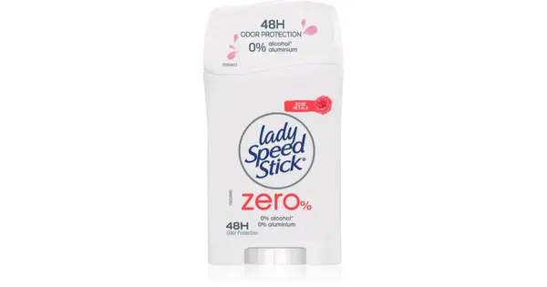 Lady Speed Stick Zero Rose petals solid deodorant without aluminum salts 40 g