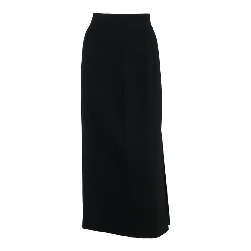ZAPA Womens Pencil Skirt Black Long Wool UK 14