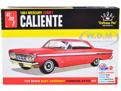 Skill 2 Model Kit 1964 Mercury Comet Caliente Craftsman Plus Series 1/25 Scale Model by AMT
