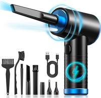 KEIMI 130,000 RPM Cordless Air Duster – Powerful, Eco-Friendly & Rechargeable | Removes Dust & Pet Hair Fast | LED Light & ...