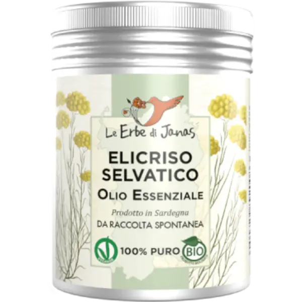 Le erbe di janas Helichrysum Essential Oil, 2 ml