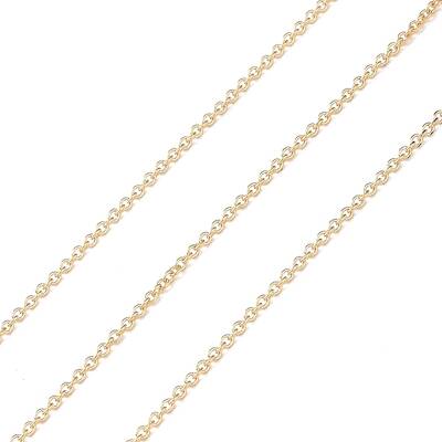 Yellow Gold Filled Cable Chains