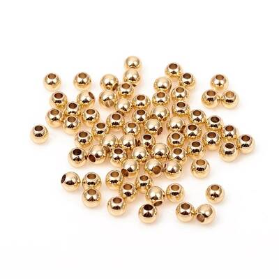 Brass Solid Beads