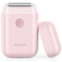 Wavytalk Electric Shaver Cordless Razor for Womens Arms Legs Body Bikini Underarm,Rechargeable Trimmer with Detachable Head W...