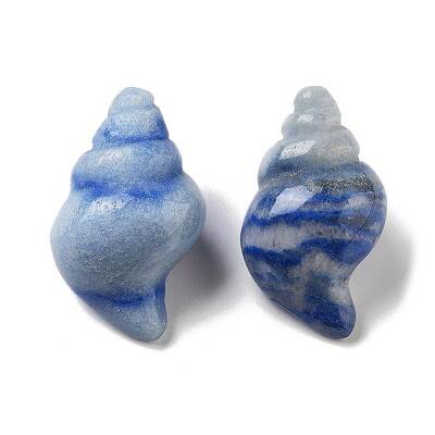 Dyed & Heated Natural Blue Aventurine Carved Figurines