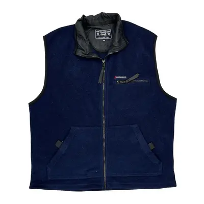 Levis Fleece Gilet - Small Navy Polyester