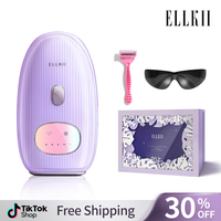 ELLKII Painless IPL Hair Removal Device for Women & Men,Convenient Laser Hair Removal, Safe for Lip, Armpit & Body, Effortles...
