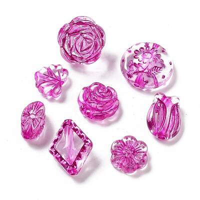 Transparent Acrylic Beads