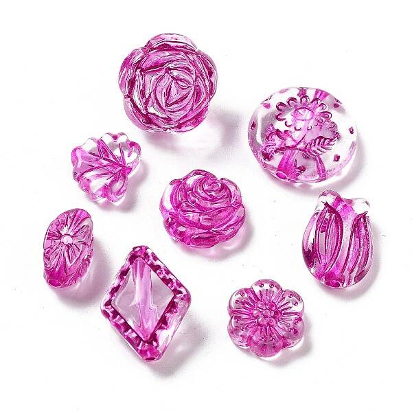 Transparent Acrylic Beads