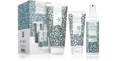 Australian Bodycare 3 Steps Foot Care gift set for legs