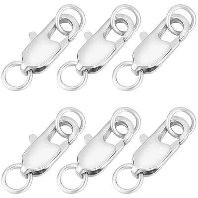 20Pcs Brass Lobster Claw Clasps