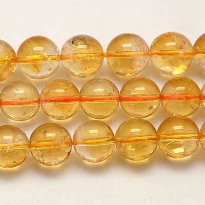 Grade A Natural Citrine Beads Strands