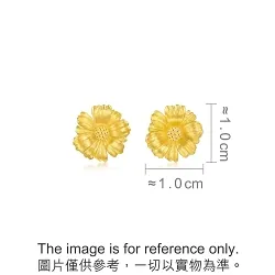 'Taffy' 999 Gold Earrings