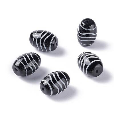 Tibetan Style dZi Beads