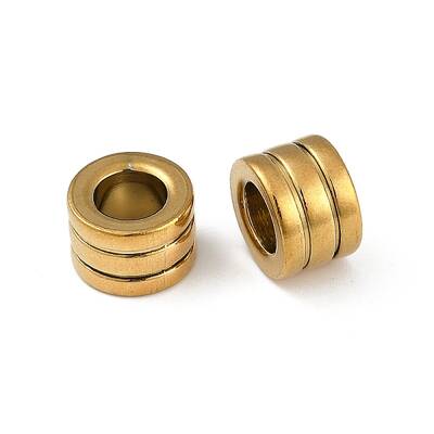 Ion Plating(IP) 202 Stainless Steel Beads