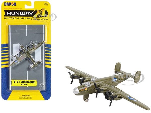 Consolidated B-24 Liberator Bomber Aircraft Olive Drab \