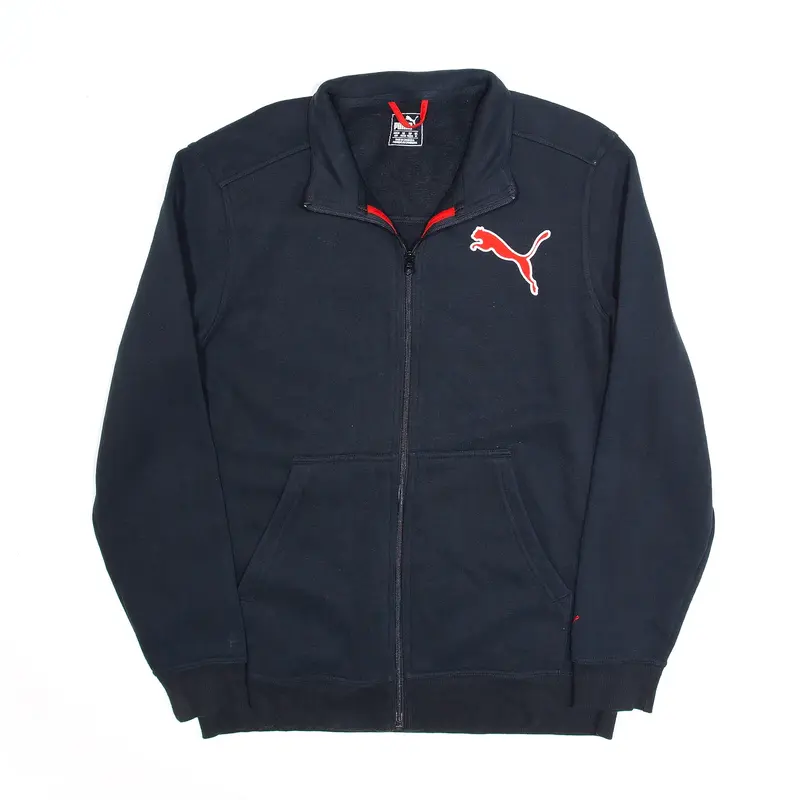 PUMA Sports Black Track Jacket Mens M