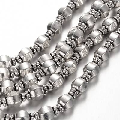 Lantern Tibetan Style Alloy Bead Strands