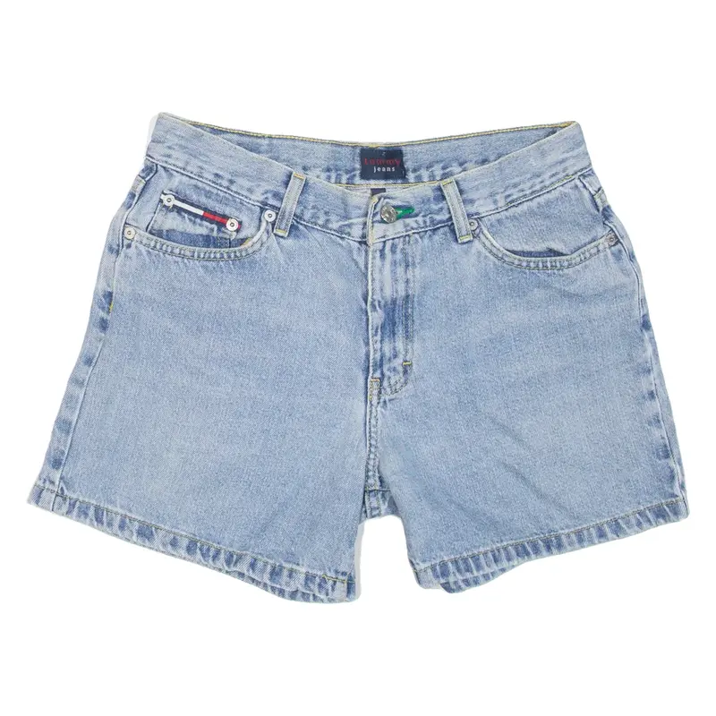 TOMMY JEANS Womens Denim Shorts Blue S W28