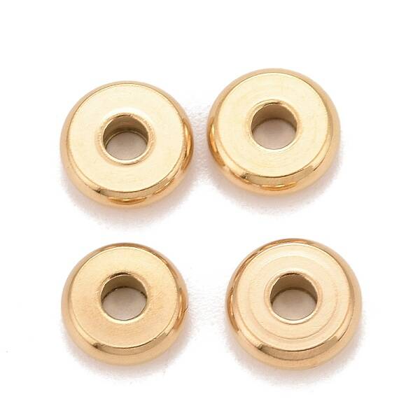Ion Plating(IP) 304 Stainless Steel Spacer Beads