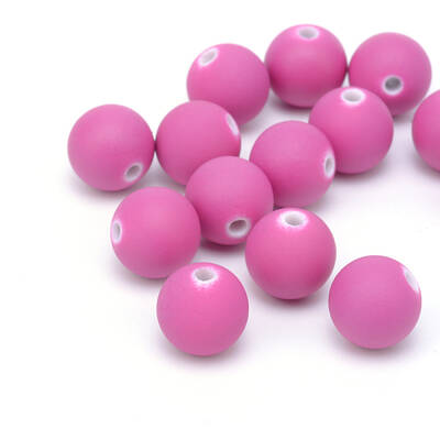 Spray Painted Acrylic Beads