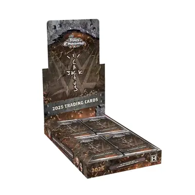 2025 Topps Chrome WWE x Cactus Jack Hobby Box